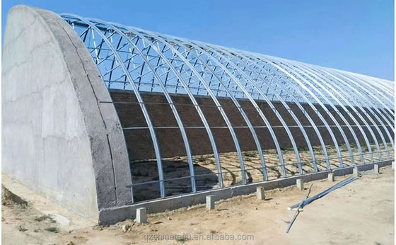 Рисунок солнечной теплицы набор 4-6M высоты с оцинкованной стальной рамой