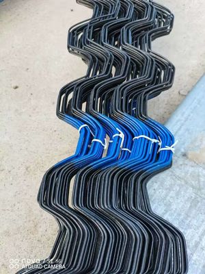 Пластиковая система блокировки теплицы с проволокой Wiggle Film Lock Spring и Zigzag Wire