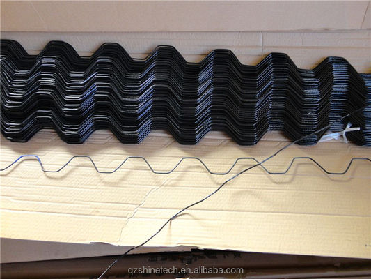 Пластиковая система блокировки теплицы с проволокой Wiggle Film Lock Spring и Zigzag Wire